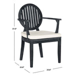 Safavieh Chino 5Pc Dining Set , PAT6706 - Dark Slate Grey