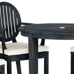 Safavieh Chino 5Pc Dining Set , PAT6706 - Dark Slate Grey
