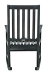 Safavieh Barstow Rocking Chair , PAT6707 - Dark Slate Grey