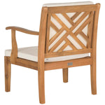 Safavieh Bradbury 4Pc Outdoor Living Set , PAT6710 - Natural/Beige