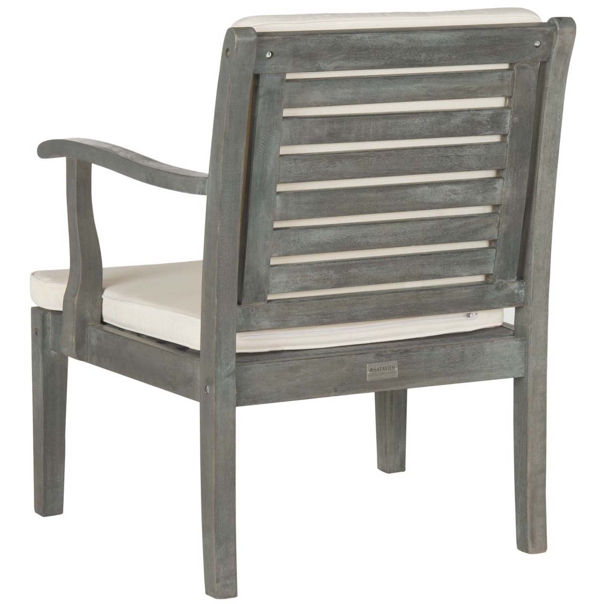 Safavieh Fresno 4Pc Outdoor Living Set , PAT6711 - Ash Grey/Beige