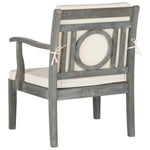 Safavieh Montclair 4Pc Outdoor Living Set , PAT6712 - Ash Grey/Beige