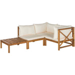 Safavieh Lynwood Modular Outdoor Sectional , PAT6713 - Natural/Beige