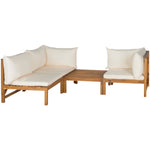 Safavieh Lynwood Modular Outdoor Sectional , PAT6713 - Natural/Beige