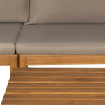 Safavieh Lynwood Modular Outdoor Sectional , PAT6713 - Natural/Taupe