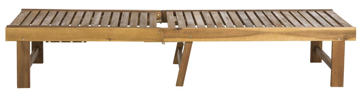 Safavieh Inglewood Chaise Lounge Chair , PAT6723 - Natural/Navy