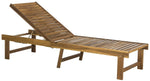 Safavieh Inglewood Chaise Lounge Chair , PAT6723 - Natural/Navy