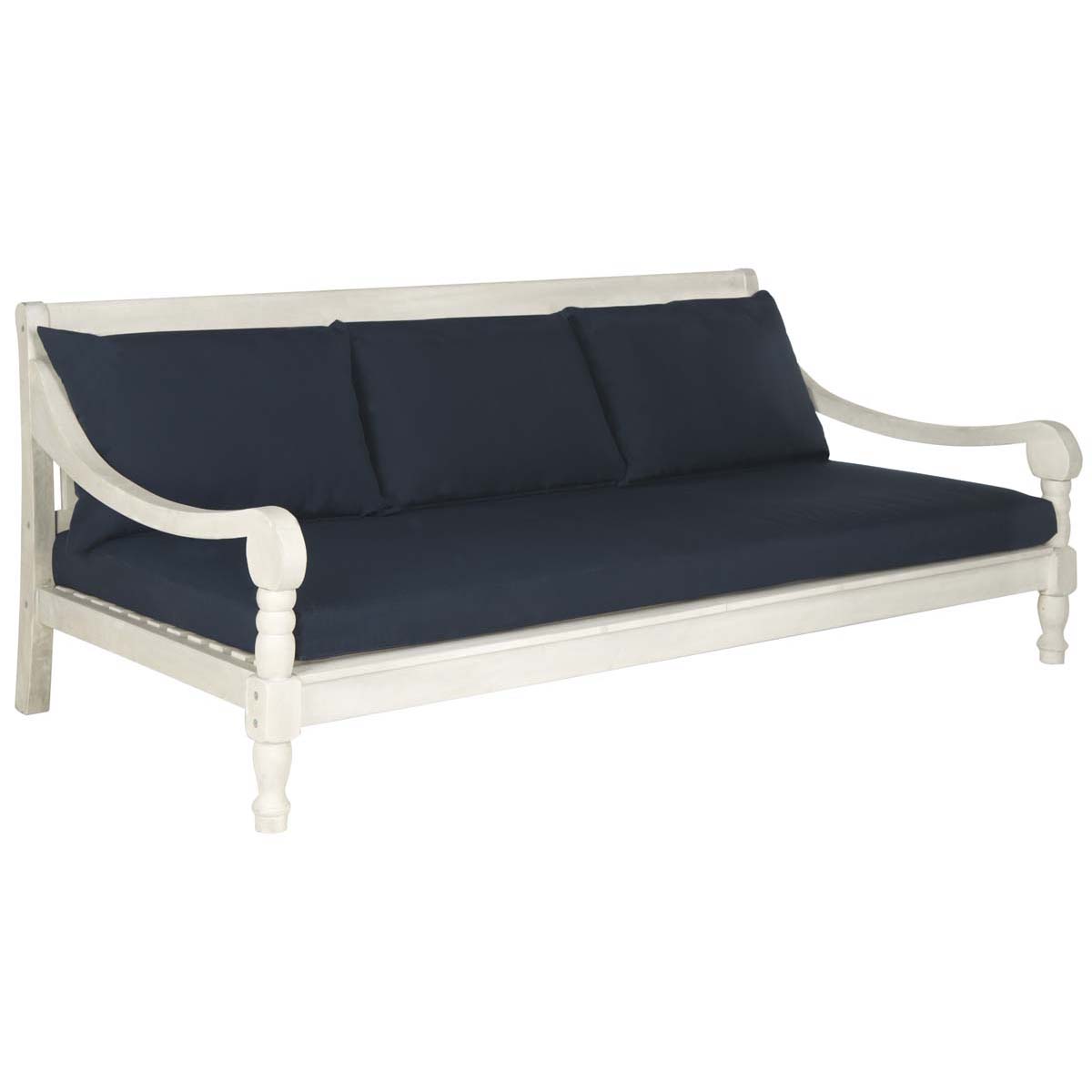 Safavieh Pasadena Day Bed , PAT6724 - Antique White / Navy