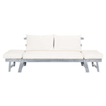 Safavieh Tandra Modern Contemporary Daybed , PAT6745 - Ash Grey/White/Navy