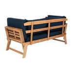 Safavieh Tandra Modern Contemporary Daybed , PAT6745 - Natural/Navy
