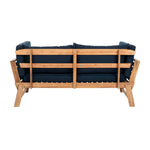 Safavieh Tandra Modern Contemporary Daybed , PAT6745 - Natural/Navy