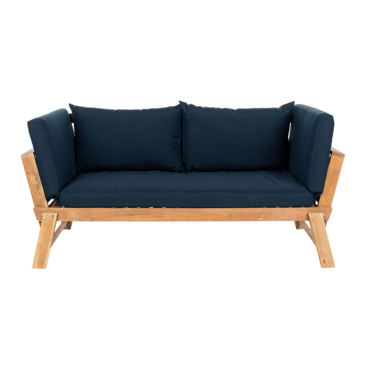 Safavieh Tandra Modern Contemporary Daybed , PAT6745 - Natural/Navy