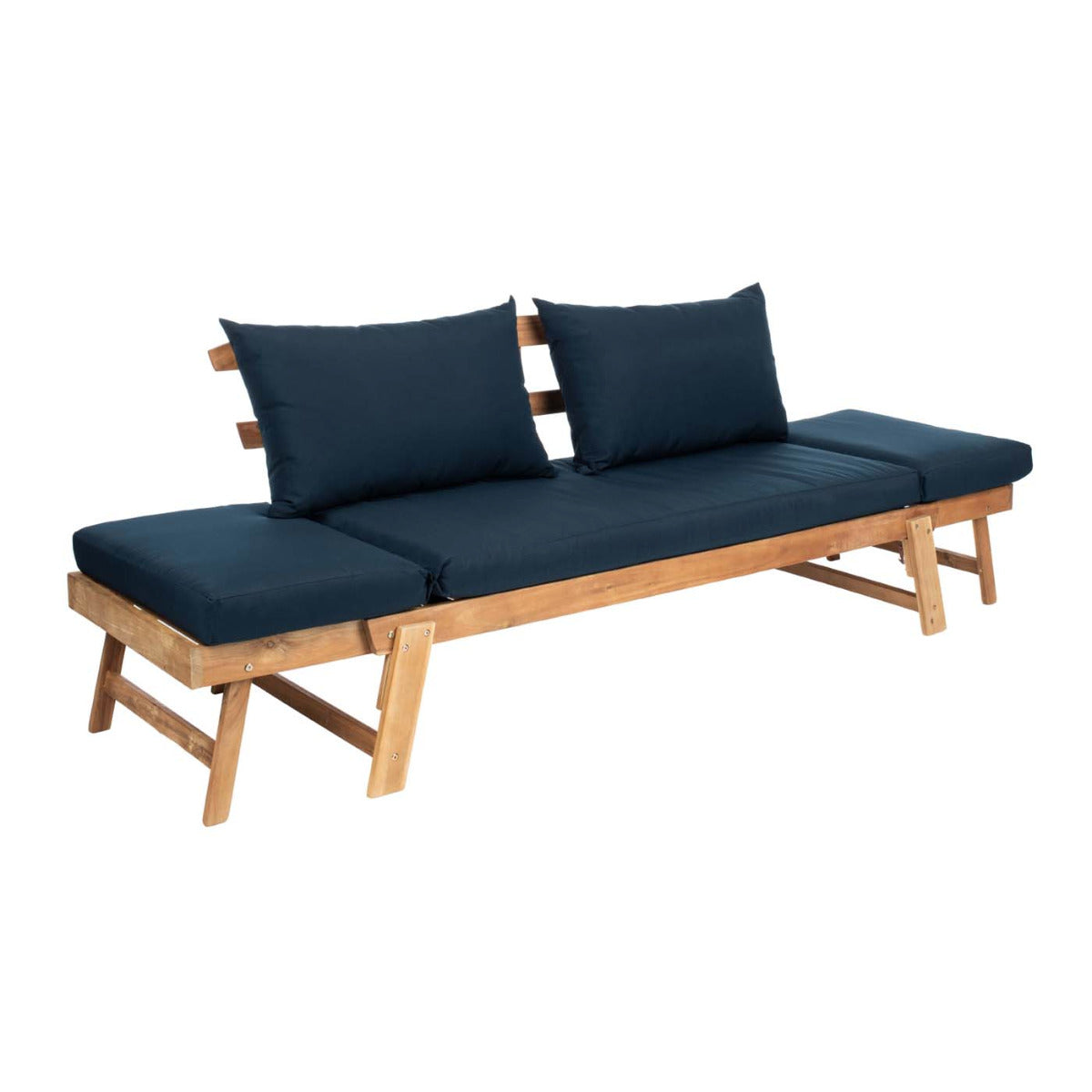 Safavieh Tandra Modern Contemporary Daybed , PAT6745 - Natural/Navy