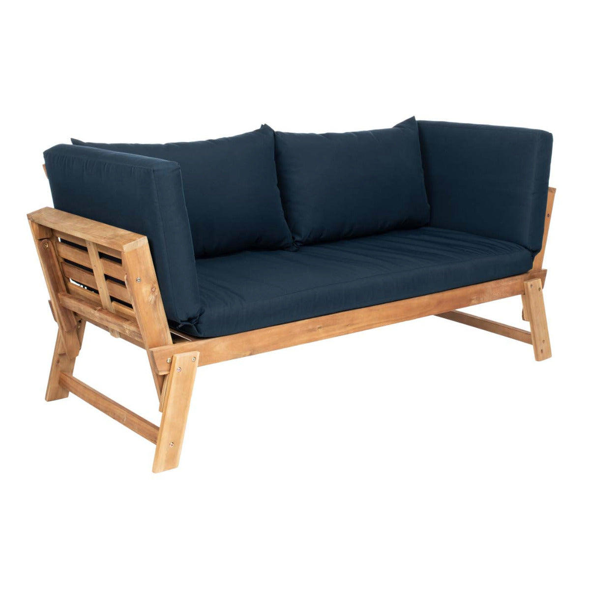 Safavieh Tandra Modern Contemporary Daybed , PAT6745 - Natural/Navy