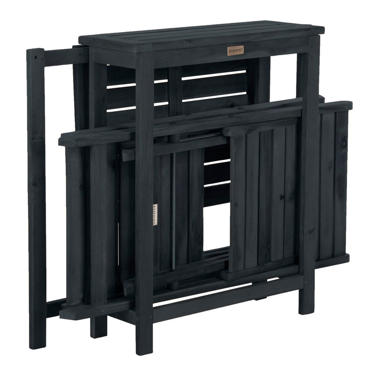 Safavieh Gallo Balcony Bistro Set , PAT6751 - Dark Slate Grey