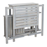 Safavieh Gallo Balcony Bistro Set , PAT6751 - Ash Grey