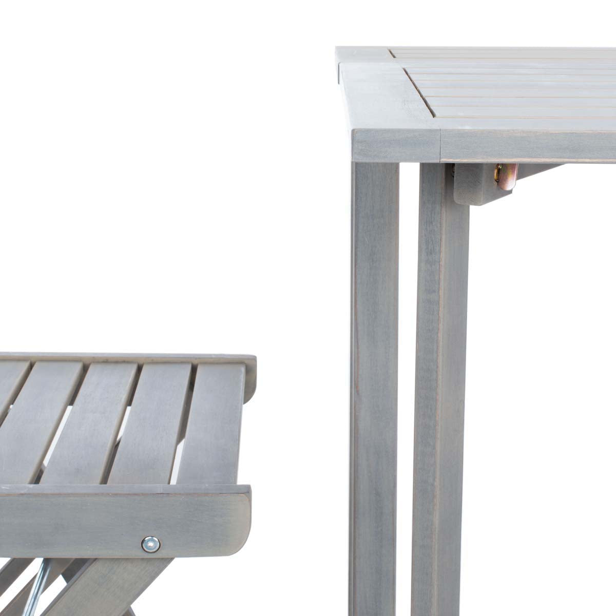 Safavieh Gallo Balcony Bistro Set , PAT6751 - Ash Grey