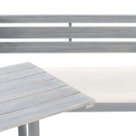 Safavieh Wilton Balcony Corner Lounge Set , PAT6754 - Grey/White