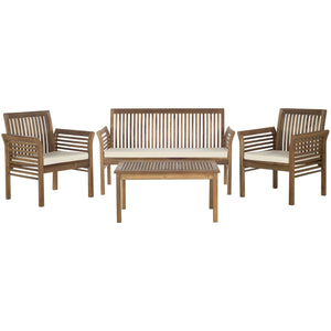 Safavieh Carson 4 Pc Outdoor Set , PAT7005