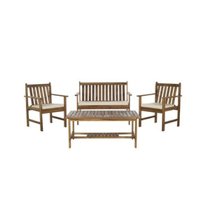 Safavieh Burbank 4 Pc Outdoor Set , PAT7006