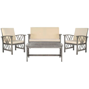 Safavieh Fontana 4 Pc Outdoor Set , PAT7008