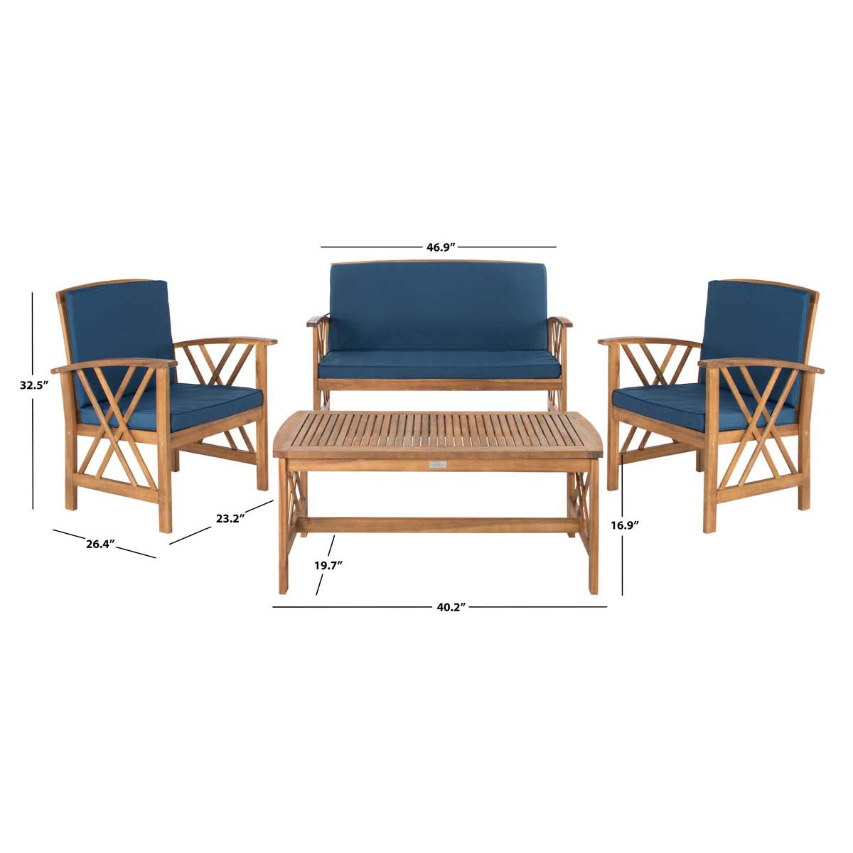 Natural/Navy - Natural/Navy