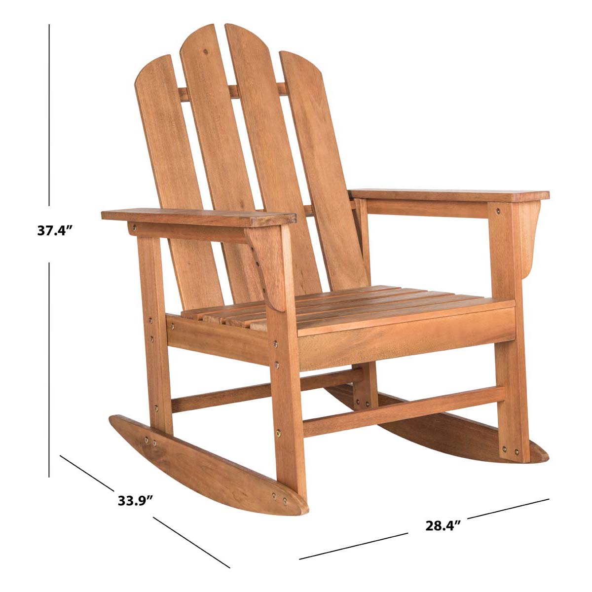 Safavieh Moreno Rocking Chair , PAT7023 - Natural