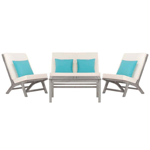 Safavieh Chaston 4 Piece Living Set, PAT7044