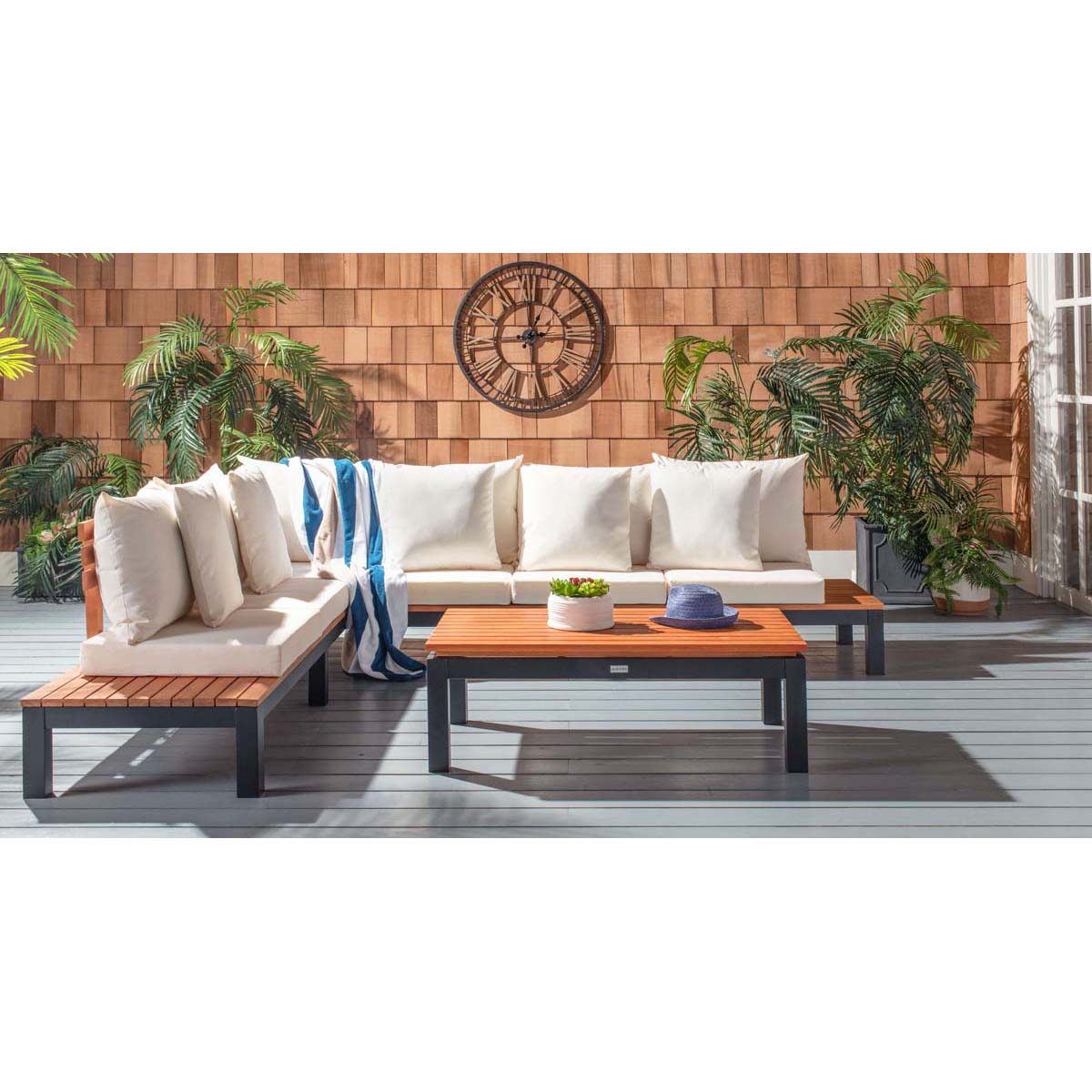 Safavieh Fristal 3 Pc Living Set , PAT7056