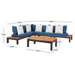 Safavieh Fristal 3 Pc Living Set , PAT7056