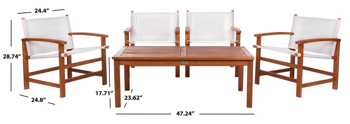 Safavieh Mardin Dining Set , PAT7066 - Natural/Beige