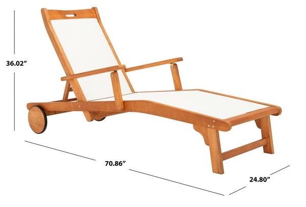 Safavieh Kamson Sunlounger , PAT7071 - Natural/Beige