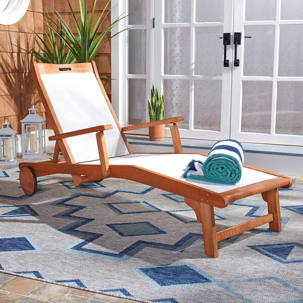 Safavieh Kamson Sunlounger , PAT7071 - Natural/Beige