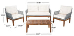 Safavieh Winslo 4Pc Living Set , PAT7075