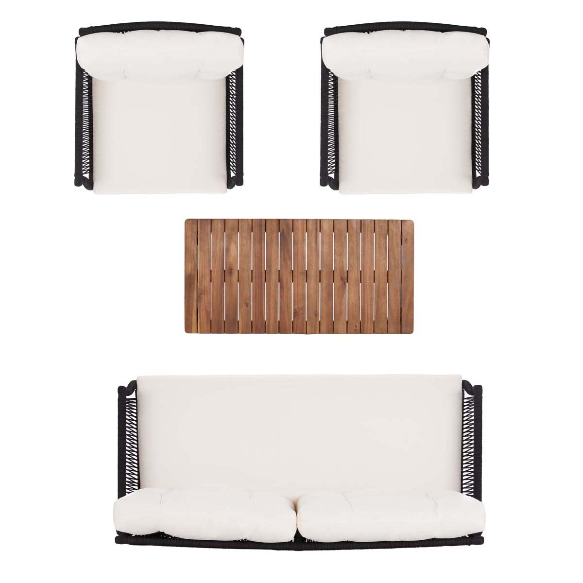 Safavieh Winslo 4Pc Living Set , PAT7075