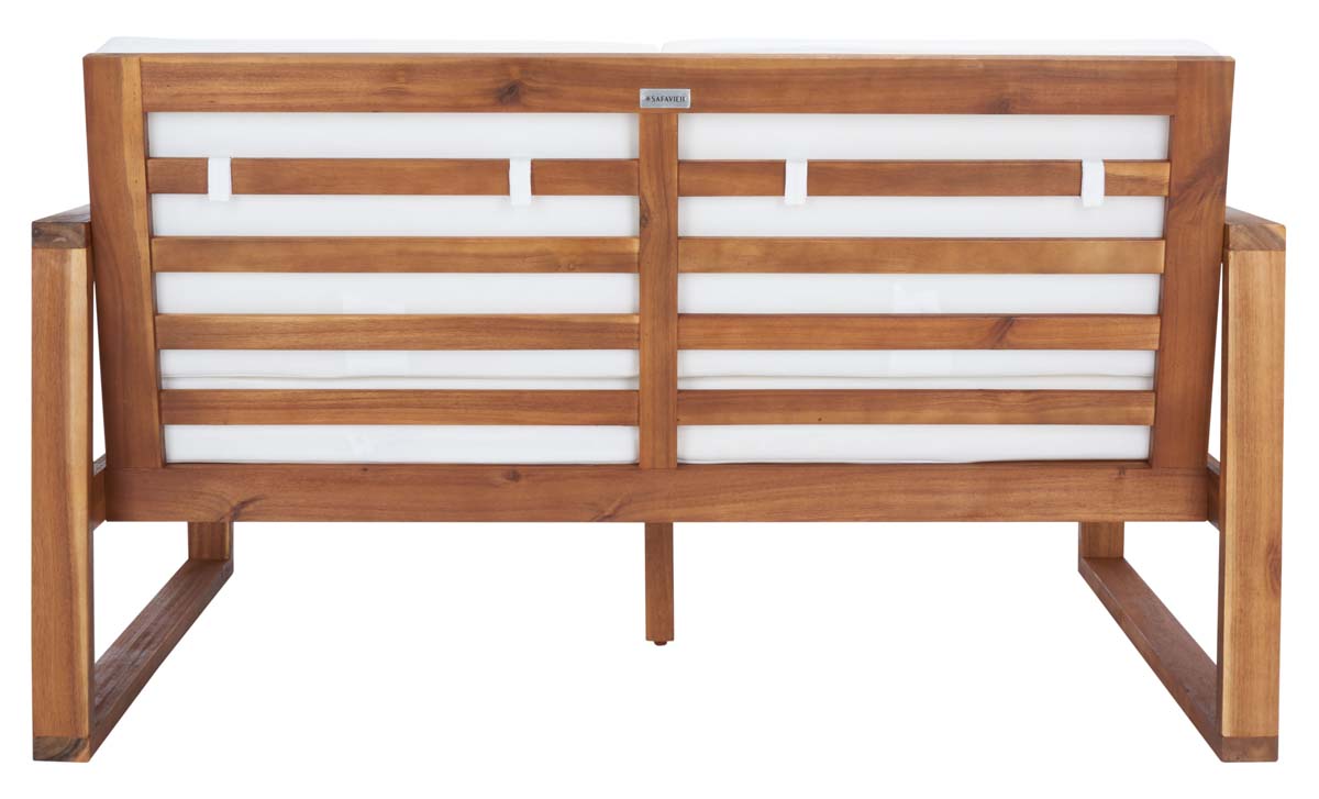 Safavieh Emiko Outdoor Bench , PAT7302 - Natural / Beige