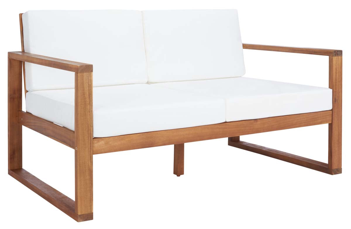 Safavieh Emiko Outdoor Bench , PAT7302 - Natural / Beige
