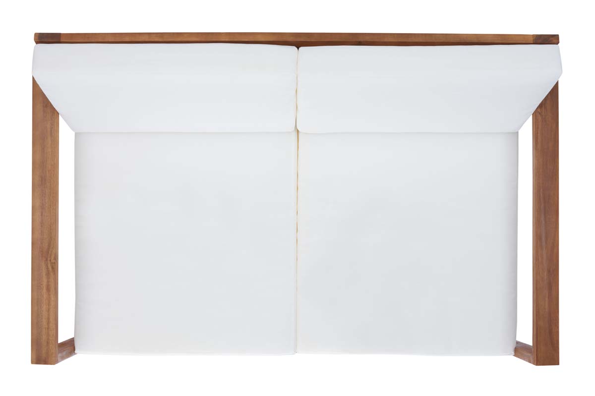 Safavieh Emiko Outdoor Bench , PAT7302 - Natural / Beige