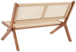 Safavieh Kobina Outdoor Bench , PAT7304 - Natural / Natural