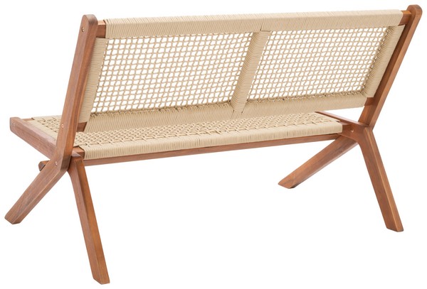 Safavieh Kobina Outdoor Bench , PAT7304 - Natural / Natural