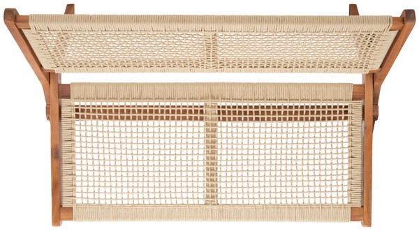Safavieh Kobina Outdoor Bench , PAT7304 - Natural / Natural