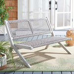 Safavieh Kobina Outdoor Bench , PAT7304 - Grey/Grey Rope