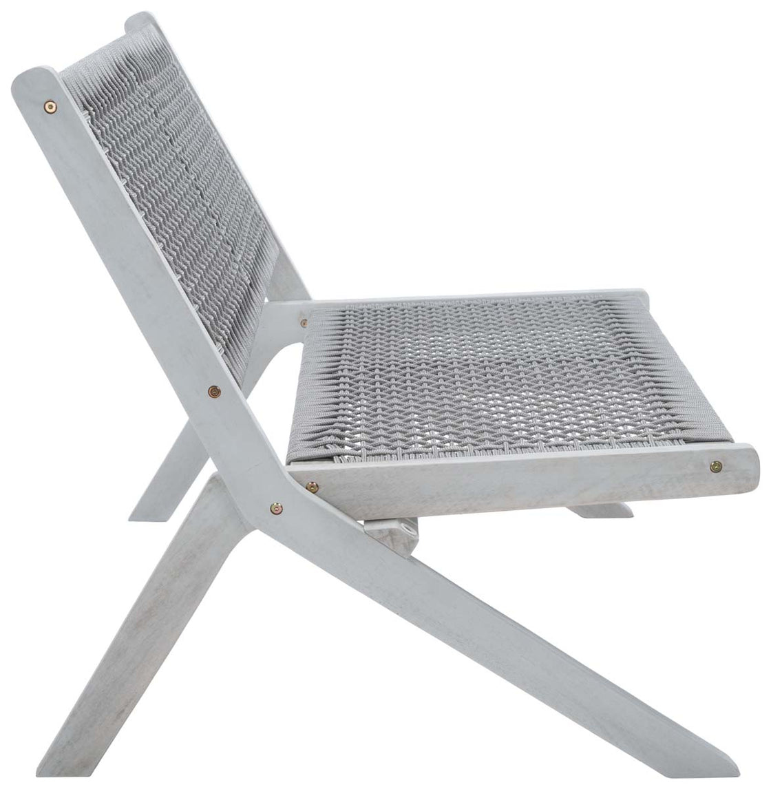 Safavieh Kobina Outdoor Bench , PAT7304 - Grey/Grey Rope