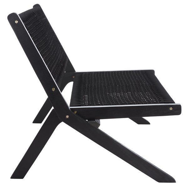 Safavieh Kobina Outdoor Bench , PAT7304 - Black / Black
