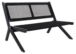 Safavieh Kobina Outdoor Bench , PAT7304 - Black / Black