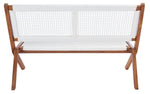 Safavieh Kobina Outdoor Bench , PAT7304 - Natural / White