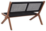 Safavieh Kobina Outdoor Bench , PAT7304 - Natural / Black