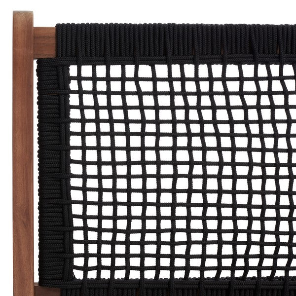 Safavieh Kobina Outdoor Bench , PAT7304 - Natural / Black