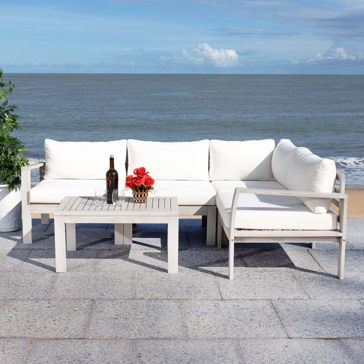 Safavieh Endelia Outdoor Living Set , PAT7309