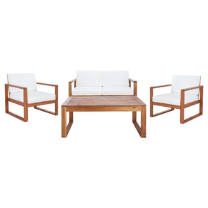 Safavieh Emiko 4Pc Outdoor Living Set , PAT7312